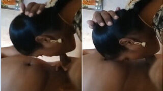 Horny Indian Tamil Wife Blowjob