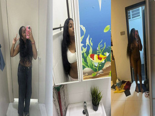Dusky Cute Malaysian Tamil Babe Boobs Show